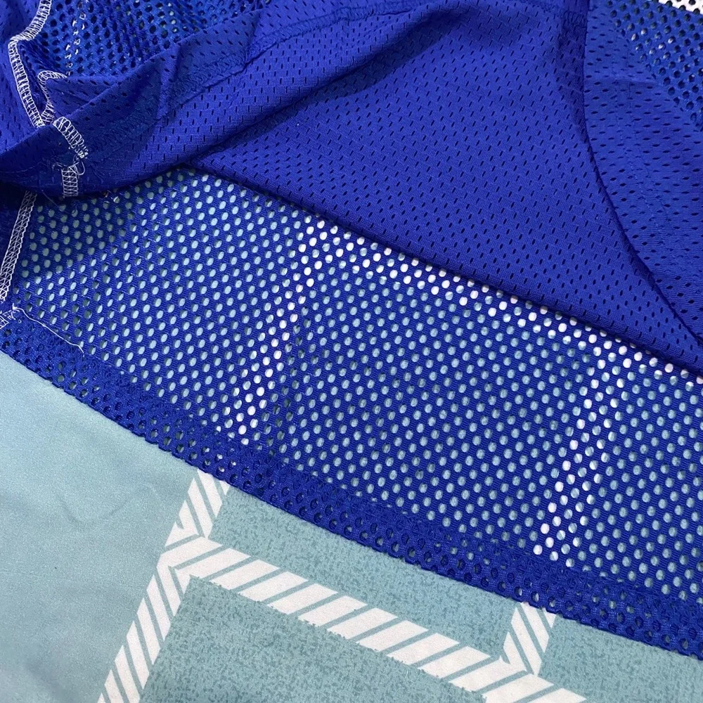Aimé Leon Dore Royal Blue Mesh Jersey with White Number 32